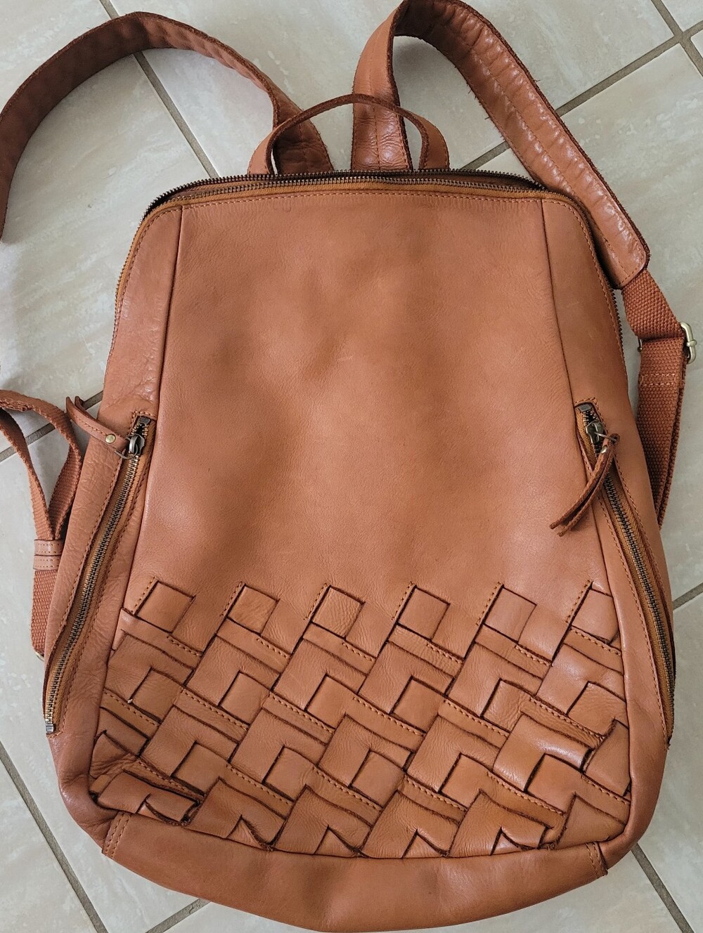 Marta Pointi Leatger Laptop Backpack